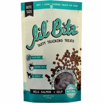 Lil' Bitz Wild Salmon + Kelp Training Treats (4oz)