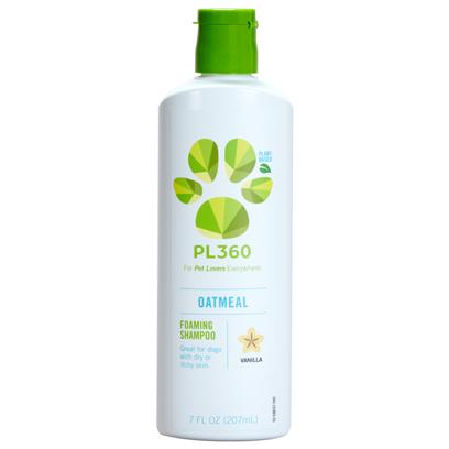 PL360 Oatmeal Foaming Shampoo, Vanilla Scent 7oz