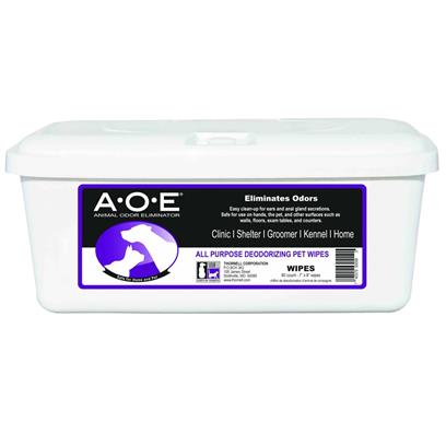 AOE All Purpose Deodorizing Pet Wipes