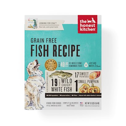 Honest Kitchen Zeal Dehydrated Grain-Free Fish Dog Food