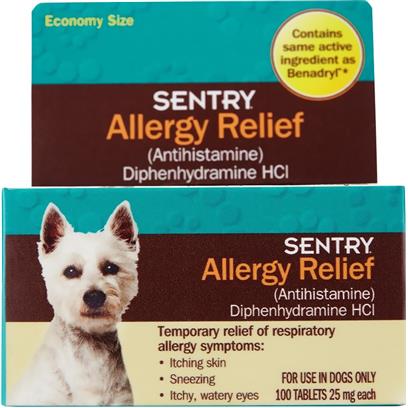 SENTRY Allergy Relief Tabs for Dogs