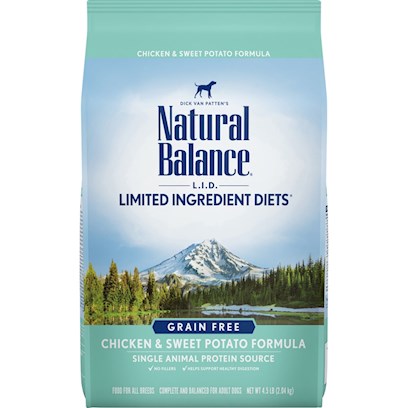 Natural Balance L.I.D. Limited Ingredient Diets Adult Grain Free Sweet Potato and Chicken Dry Dog Food