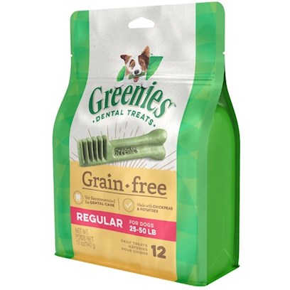 Greenies Regular Grain Free Dental Dog Chews