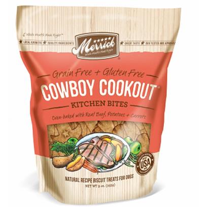 Merrick Cowboy Cookout Kitchen Bites Dog Treats