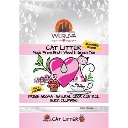 Weruva It's a Tea Party Hinoki Wood and Green Tea Cat Litter