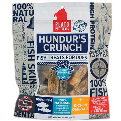Plato Hundur's Grain Free Crunch Jerky Fingers Dog Treats
