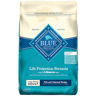 Blue Buffalo Life Protection Large Breed Adult Fish and Oatmeal Recipe Dry Dog Food