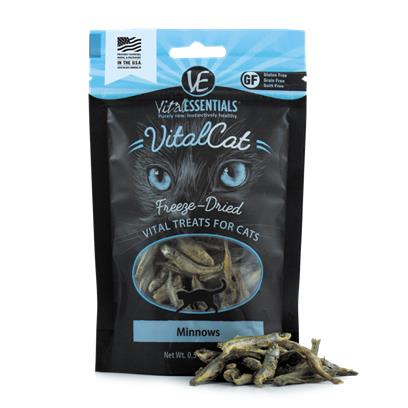 Vital Essentials Vital Cat Freeze Dried Grain Free Minnows Cat Treats