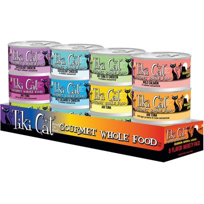 Tiki Cat Queen Emma Luau Variety Pack Canned Cat Food