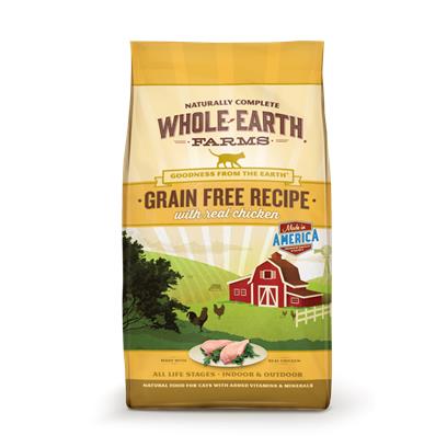 Whole Earth Farms Grain Free Real Chicken Recipe Dry Cat Food