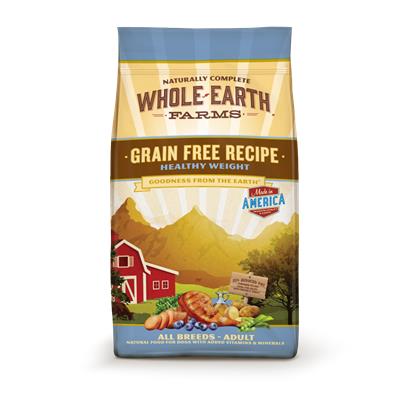 Whole Earth Farms Grain Free Recipe Healthy Weight Dry Dog Food