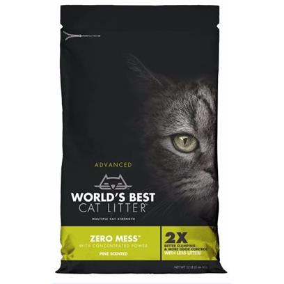 World's Best Zero Mess Pine Scented Cat Litter