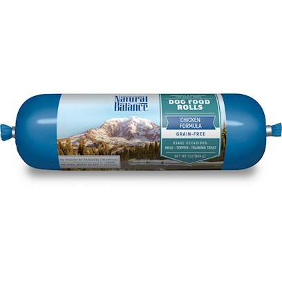 Natural Balance Grain Free Dog Food Rolls Chicken Formula