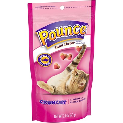 Pounce Tartar Control Tuna Flavor Cat Treats