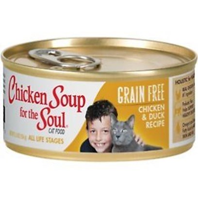 Chicken Soup For The Soul Grain Free Chicken and Duck Recipe Canned Cat Food