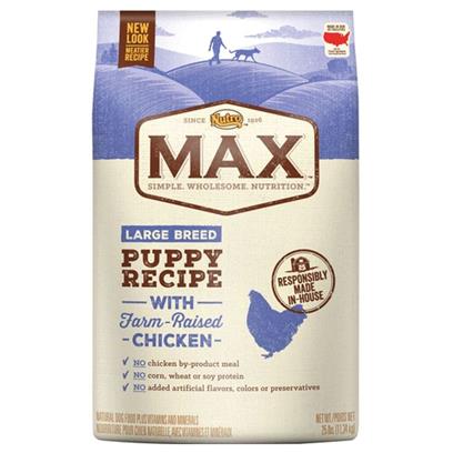Nutro Max Large Breed Puppy Recipe With Farm Raised Chicken Dry Dog Food