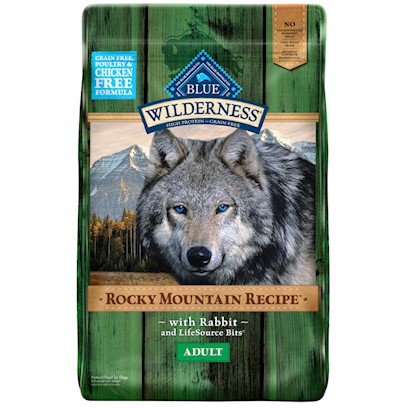 Blue Buffalo Wilderness Rocky Mountain Grain Free Recipes Adult Rabbit Dry Dog Food