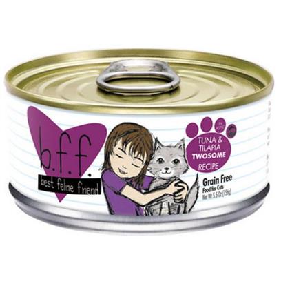 Weruva BFF Tuna and Tilapia Twosome in Aspic Canned Cat Food