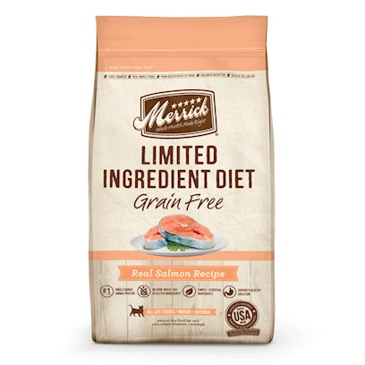 Merrick Limited Ingredient Diet Grain Free Real Salmon Recipe Dry Cat Food