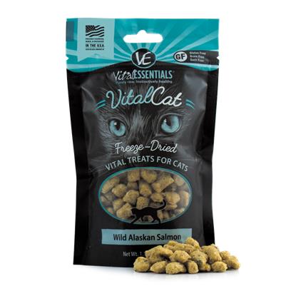 Vital Essentials Vital Cat Freeze Dried Grain Free Wild Alaskan Salmon Cat Treats