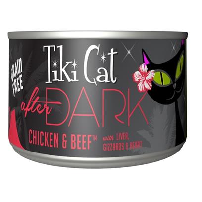 Tiki Cat After Dark Grain Free Chicken and Beef Canned Cat Food