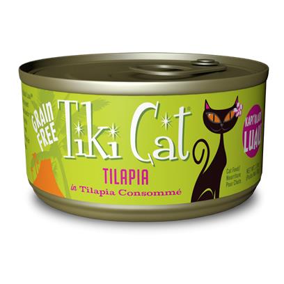 Tiki Cat Kapi'Olani Luau Grain Free Tilapia in Tilapia Consomme Canned Cat Food
