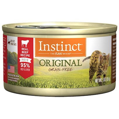 Nature's Variety Instinct Grain-Free Beef Formula Canned Cat Food