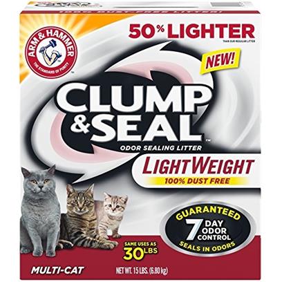 Arm & Hammer Multi-Cat Clump and Seal Lightweight Cat Litter