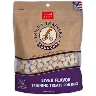 Cloud Star Crunchy Tricky Trainers Liver Dog Treats