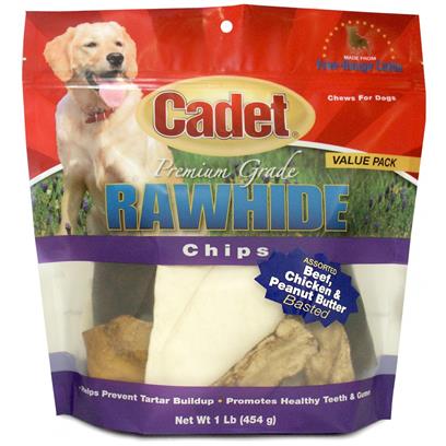 Cadet Rawhide Assorted Flavors Chips for Dogs