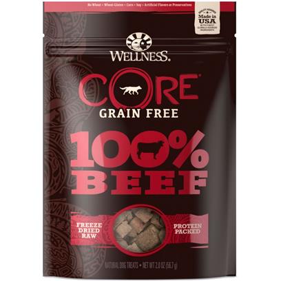Wellness Core Natural Grain Free 100% Freeze Dried Beef Dog Treats