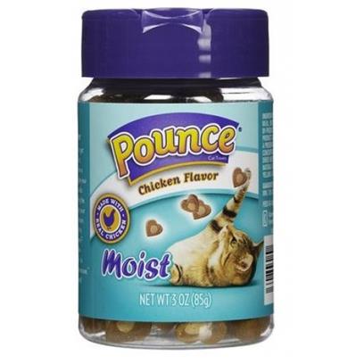 Pounce Chicken Flavor Moist Cat Treats