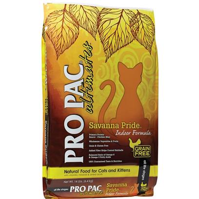 PRO PAC Grain Free Ultimates Savanna Pride Dry Cat Food