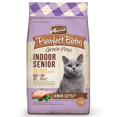 Merrick Purrfect Bistro Healthy Senior Grain Free Dry Cat Food