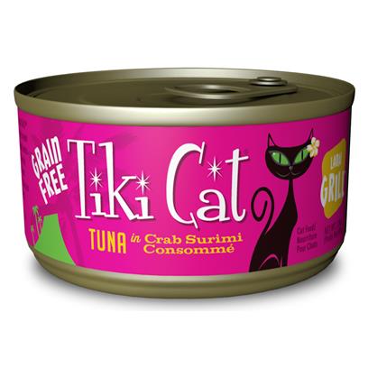 Tiki Cat Lanai Luau Grain Free Tuna In Crab Surimi Consomme Canned Cat Food