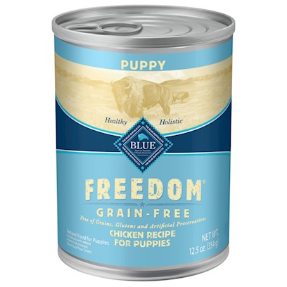 Blue Buffalo Freedom Grain Free Chicken Recipe Puppy Canned Dog Food