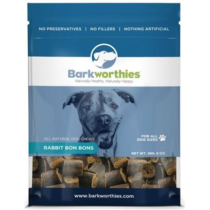 Barkworthies All Natural Rabbit Liver Bon BonsDog Treats