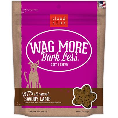 Cloud Star Wag More Bark Less Soft and Chewy Savory Lamb Dog Treats