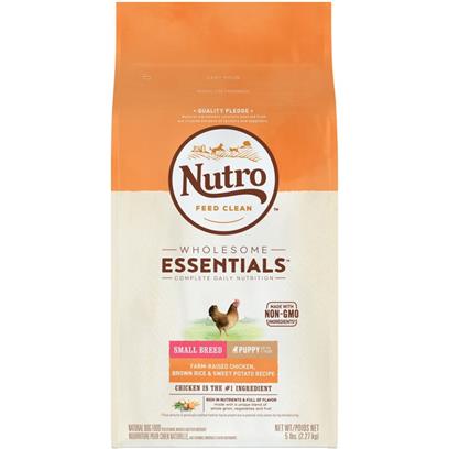 Nutro Wholesome Essentials Small Breed Puppy Chicken, Whole Brown Rice and Sweet Potato Dry Dog Food