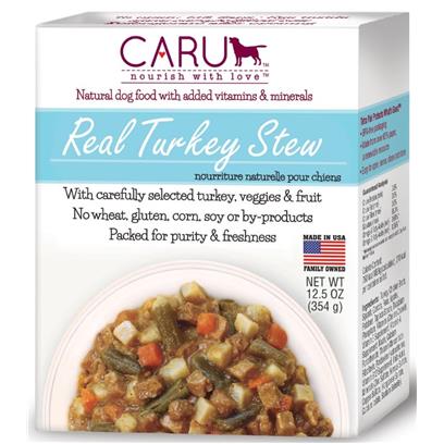 Caru Grain Free Real Turkey Stew Canned Dog Food