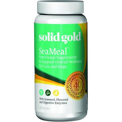 Solid Gold SeaMeal and Kelp Nutritional Supplement Powder for Dogs and Cats