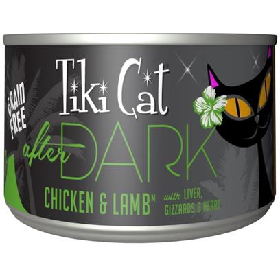 Tiki Cat After Dark Grain Free Chicken and Lamb Canned Cat Food