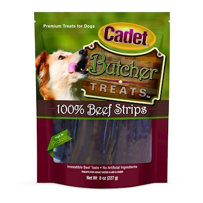 Cadet Butcher Treats Beef Taffy Dog Treats
