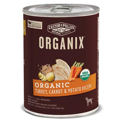 Castor and Pollux Organix Turkey Carrot and Potato Canned Dog Food
