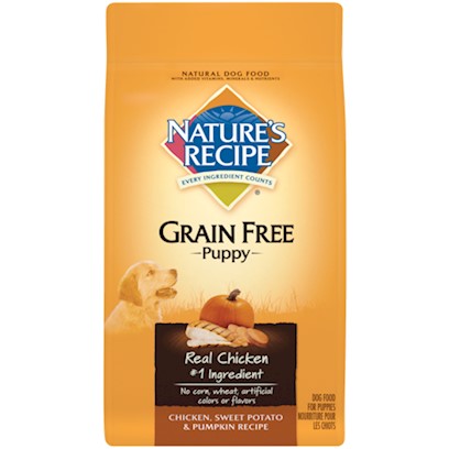 Nature's Recipe Grain Free Chicken, Sweet Potato, and Pumpkin Recipe Puppy Dry Dog Food