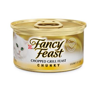 Fancy Feast Chunky Chopped Grill Canned Cat Food