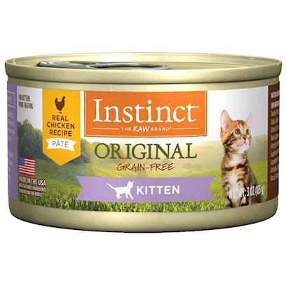 Nature's Variety Instinct Kitten Grain Free Chicken Recipe Natural Canned Cat Food