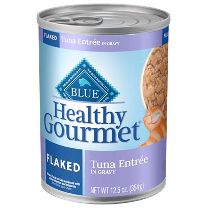 Blue Buffalo Healthy Gourmet Flaked Tuna Entree in Gravy Canned Cat Food
