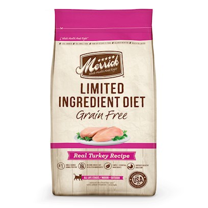 Merrick Limited Ingredient Diet Grain Free Real Turkey Recipe Dry Cat Food