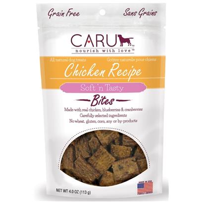 Caru Natural Grain Free Chicken Recipe Bites for Dogs